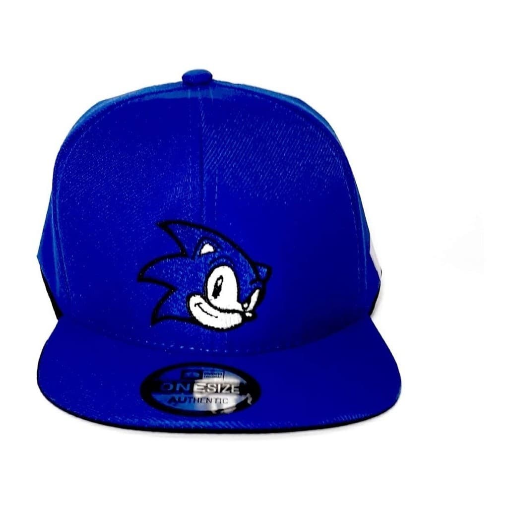 Boné Infantil Sonic Bordado Com Ajuste Atrás  Infantil Unissex