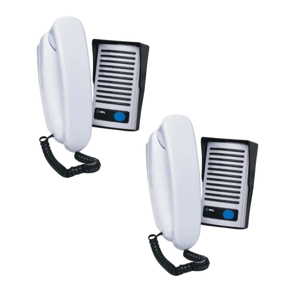 Kit 2un Porteiro Eletrônico HDL F8 NTL Interfone Residencial
