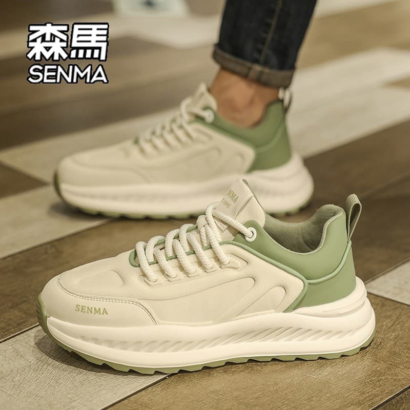 Senma sapatos masculinos de venda quente 2026 novo estilo outono esportes masculinos venda quente genuíno venda quente A