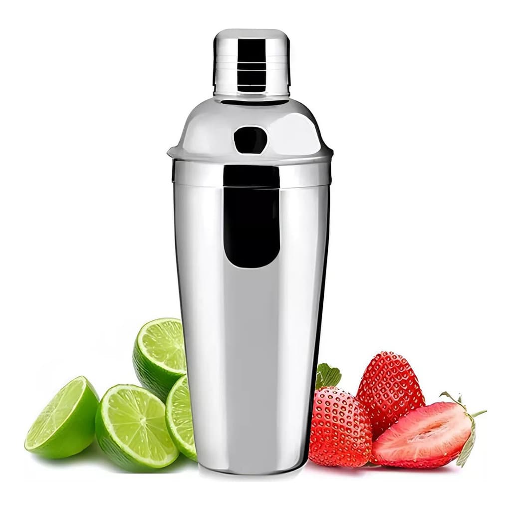 Coqueteleira De Inox Drinks Caipirinhas 500ml Kehome Prateado