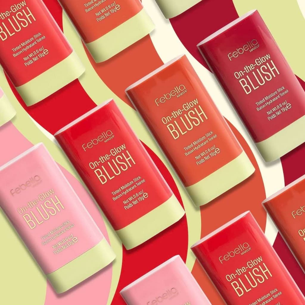 Blush Stick On The Glow Febella Unidade