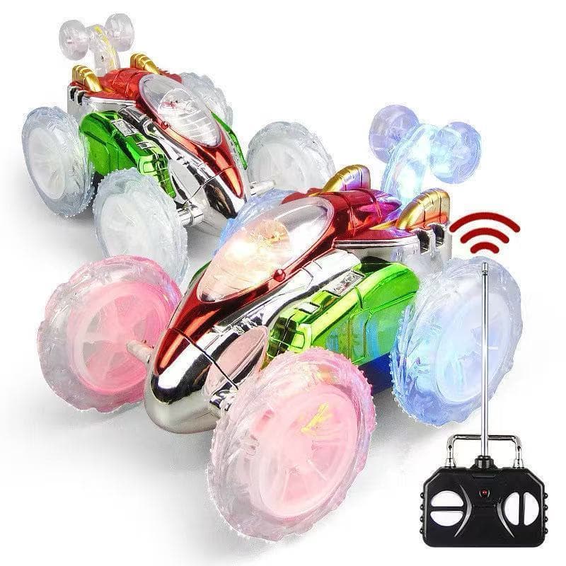 Carro Controle Remoto Maluco Gira 360º C/ Luz Led Brinquedo Carrinho de controle