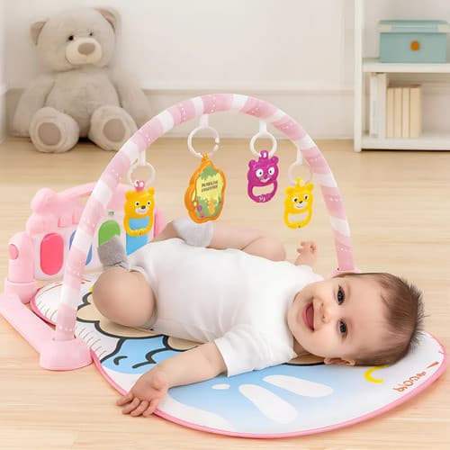 Tapete Musical Infantil Atividades Piano Interativo Educativo Colorido Desenvolvimento Sensorial