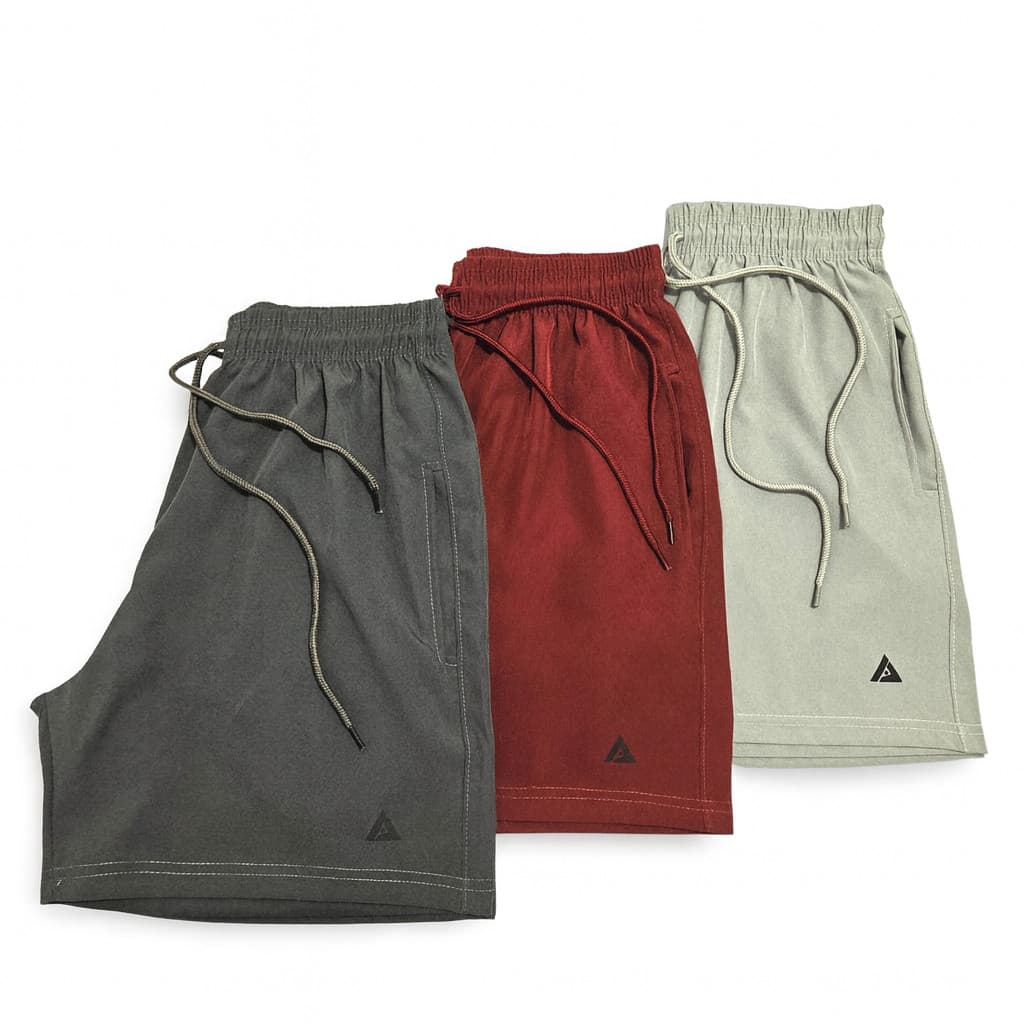 KIT 3 Bermudas Masculinas Esporte Treino Corrida Alta Qualidade Melhor Preço Envio Rápido 7D7 Sportwear