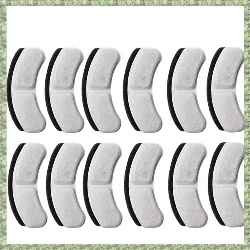 Filtro Dispensador De Água Para Animais De Estimação , 12 Peças , Filtros De Fonte Gatos , Cães E Suprimentos De Aliment