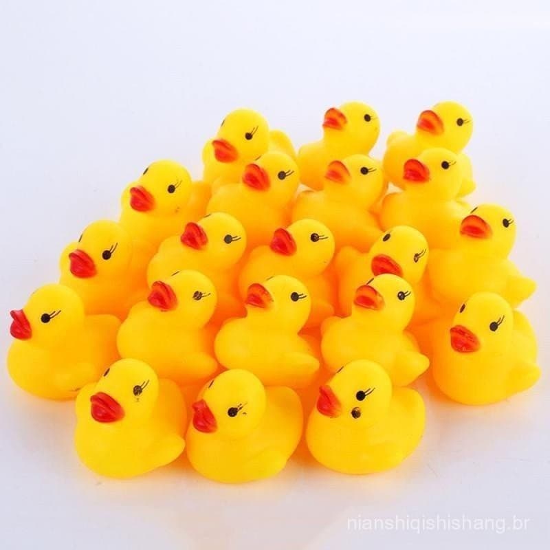 10-30pcs Patinhos de Borracha Flutuantes Brinquedos de Banho para Crianças