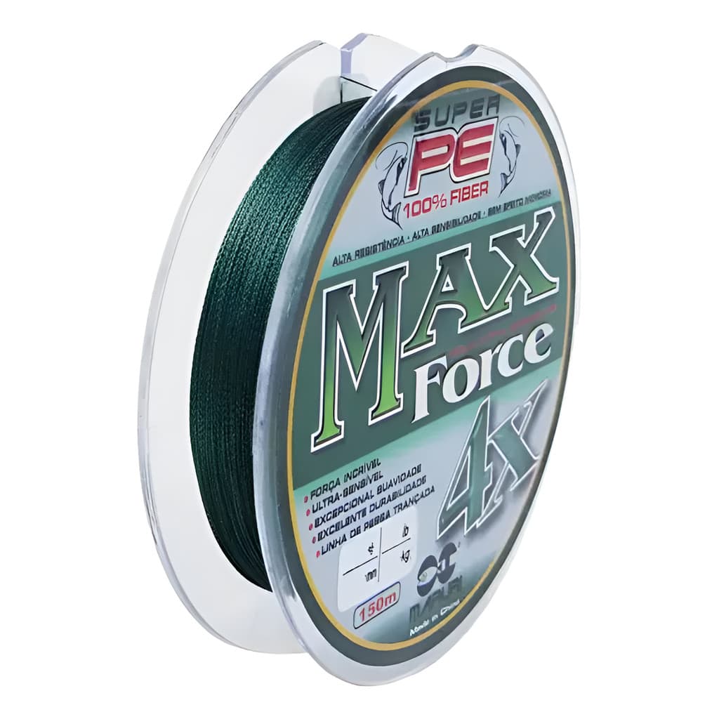 Linha Pesca Multifilamento Maruri Max Force 4x 0.20mm - 150m