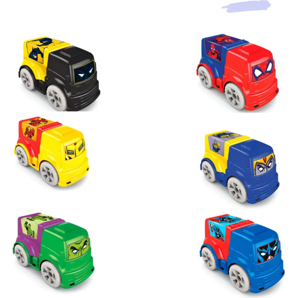 Carro Mini Liga Dos Defensores 273 A 278