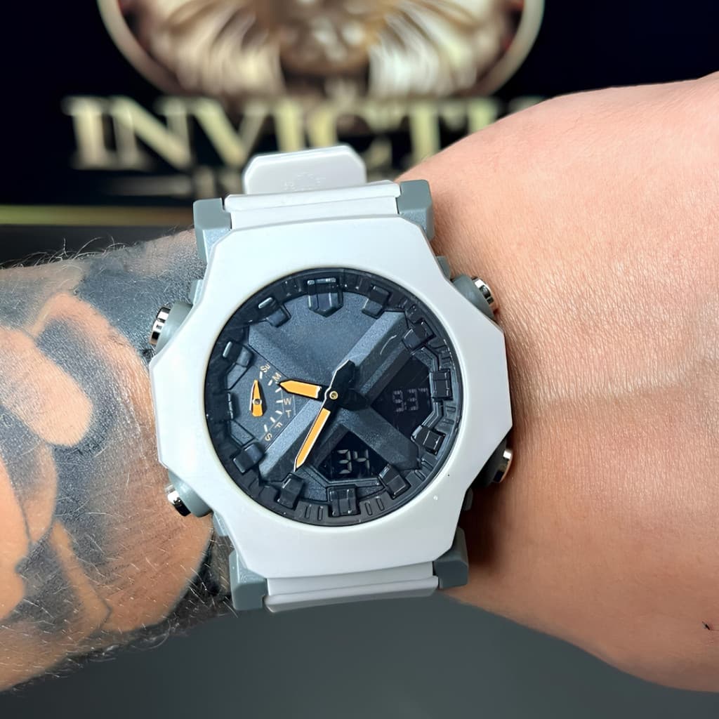 Relógio Masculino Esportivo Militar Digital Funcional Resistente a água Aprova de Shock Cronometro Luminoso Com + Caixa