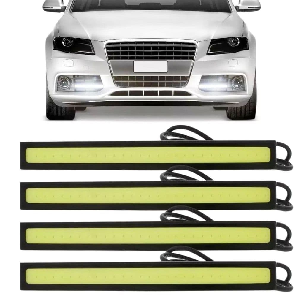 KIT 4 PLACA LED DAYLIGHT COB 17CM BRANCO 12V