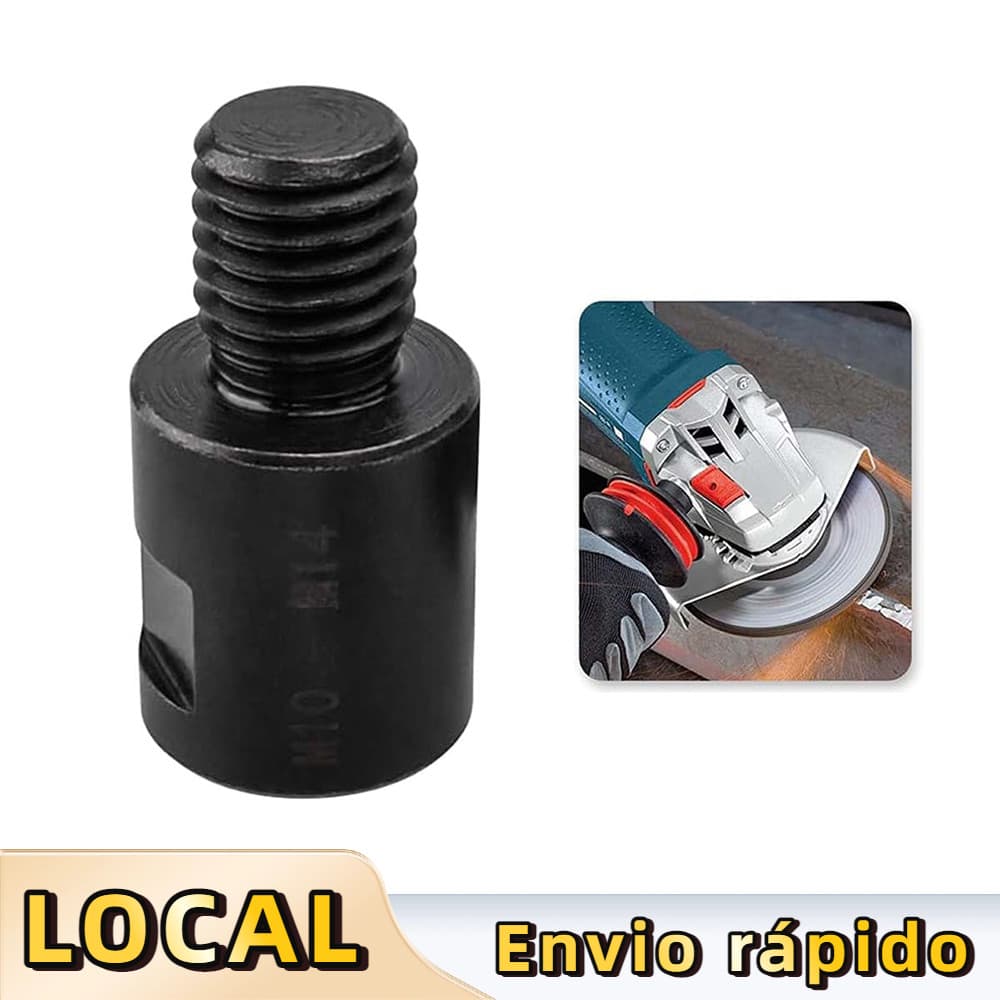 Adaptador rosqueado M10 Turn M14-usado em rebarbadora/lixa Use especificações diferentes Disco de areia/disco de moagem