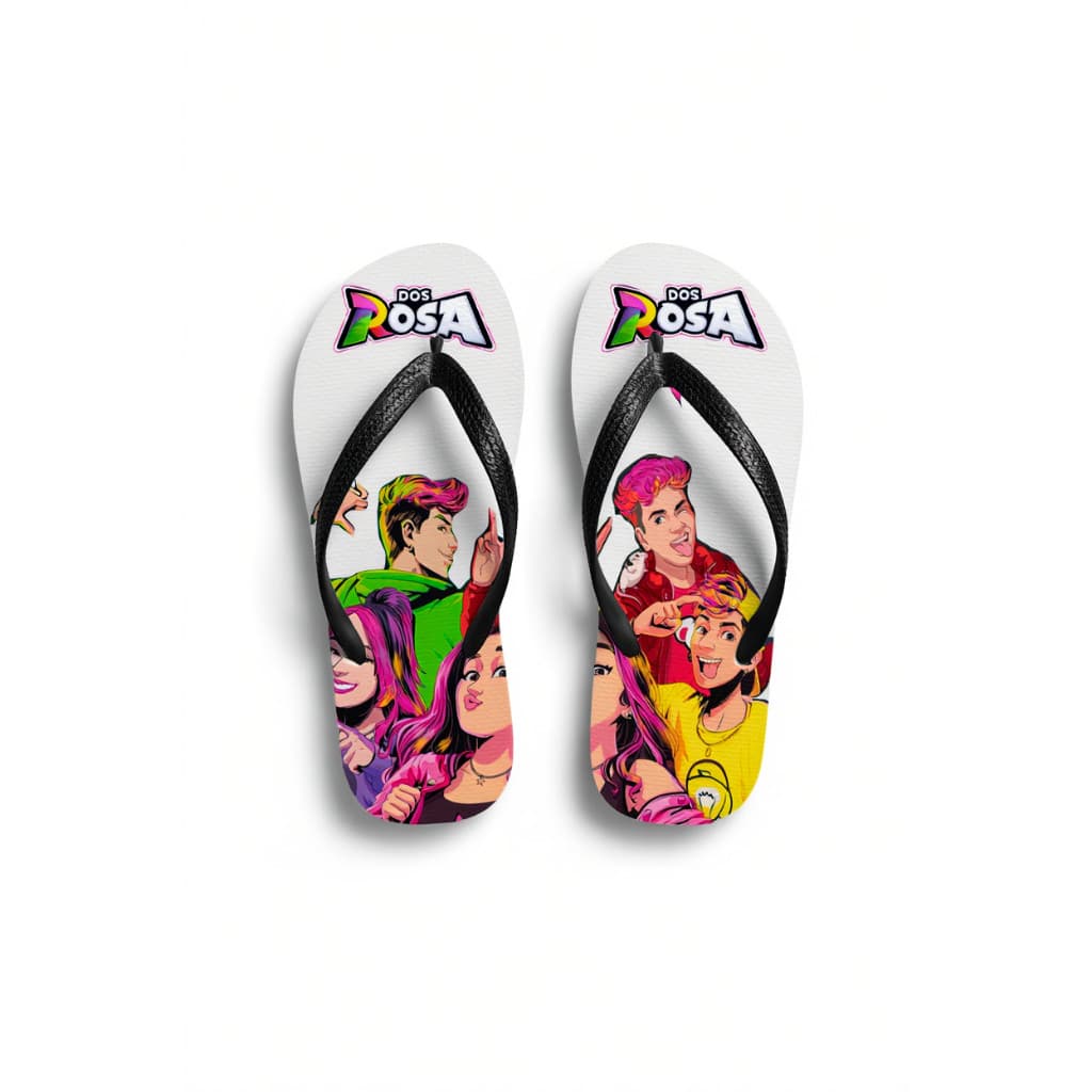 Chinelo Geek do Seriado Os Rosas – Presente Perfeito pra Fã da Série! sandália dos rosas