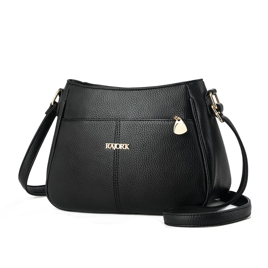 Bolsa Crazy De Ombro Vintage Simples Celular Transversal Couro PU Macio Quadrados De Mensageiro