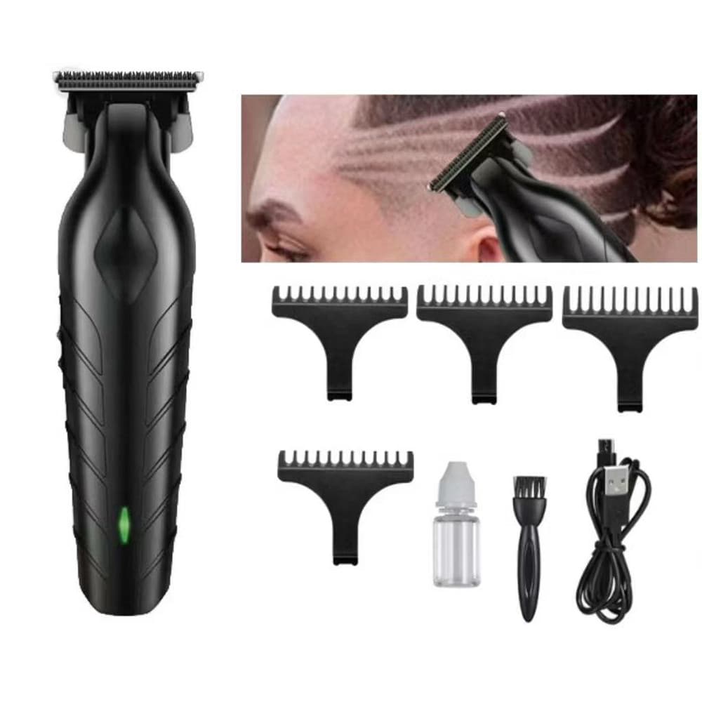 Máquina de Corte de Cabelo Profissional | Acabamento Preciso + Recarregável, Ideal para Uso Diário e Profissional