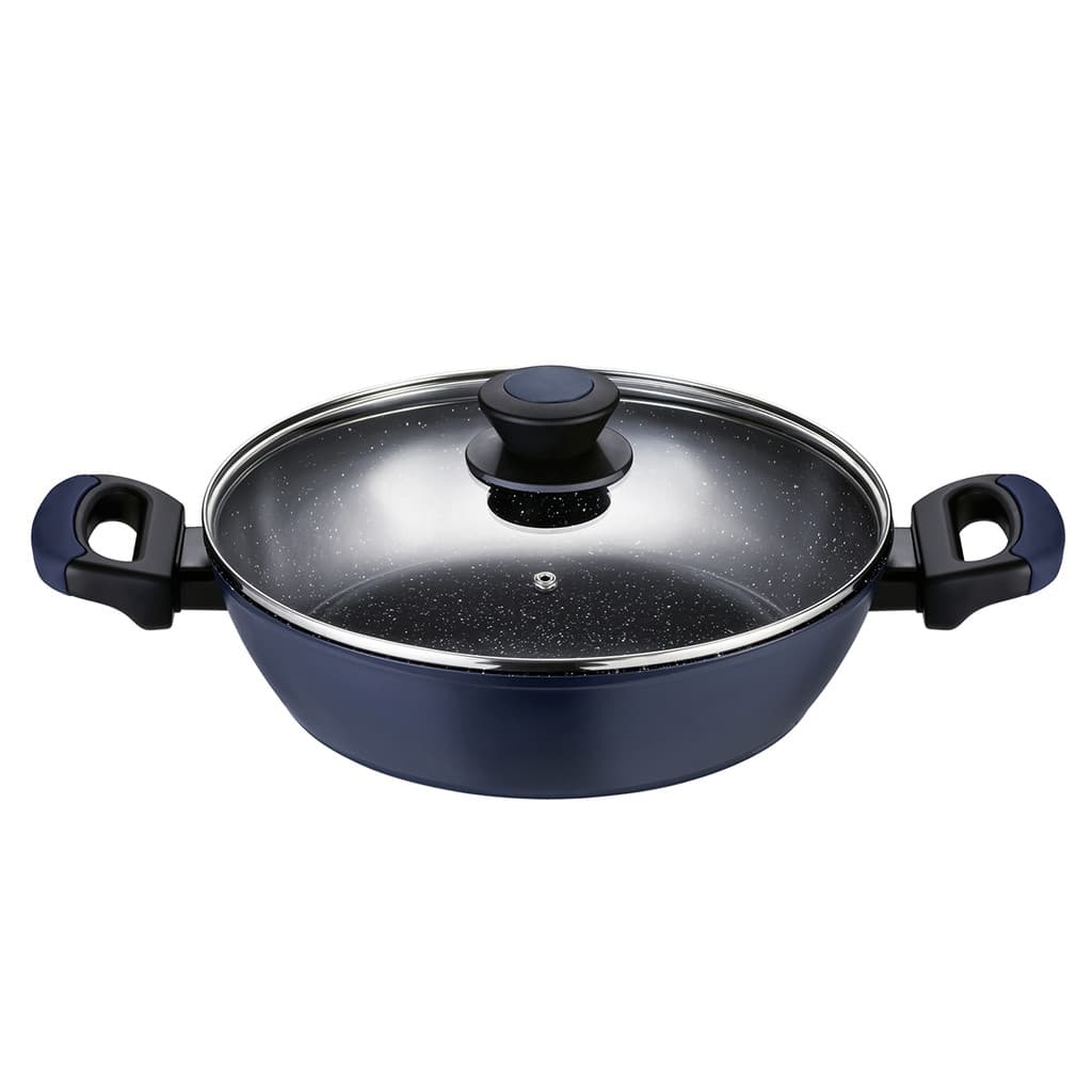Caçarola Rasa Antiaderente Com Revestimento Cerâmico 28cm Everyday Oxford