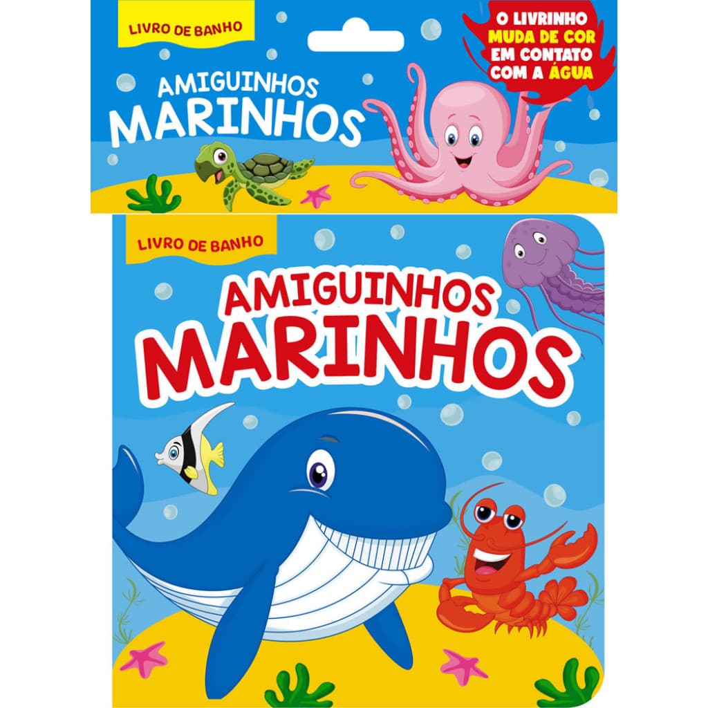 Amiguinhos marinhos livro de Banho