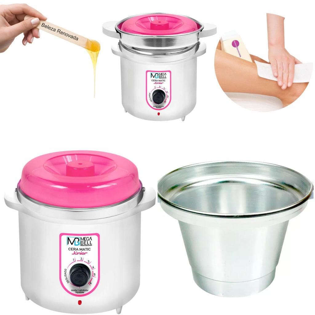 Aquecedor De Cera Panelinha Termocera Depilação + Refil 400G