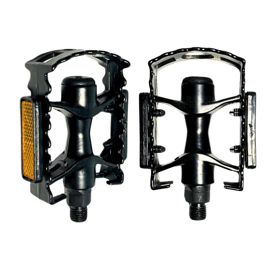 par pedal bicicleta 26/29 aluminio rosca fina/grossa preto