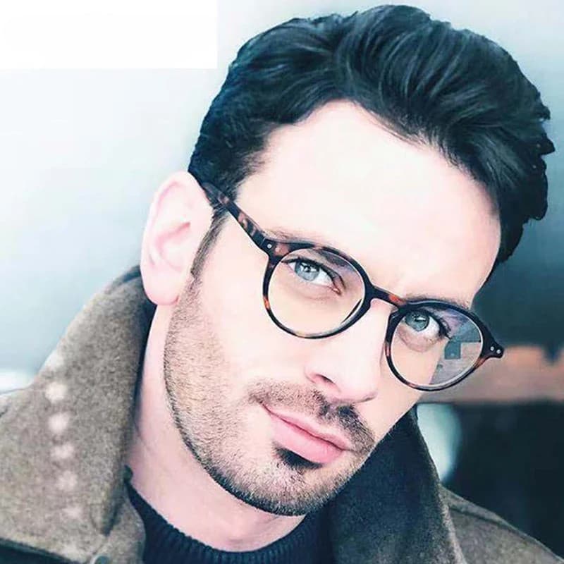 2025 Retro Óculos De Leitura Anti Luz Azul Bloqueando Leitores Moda Leve Feminino Masculino