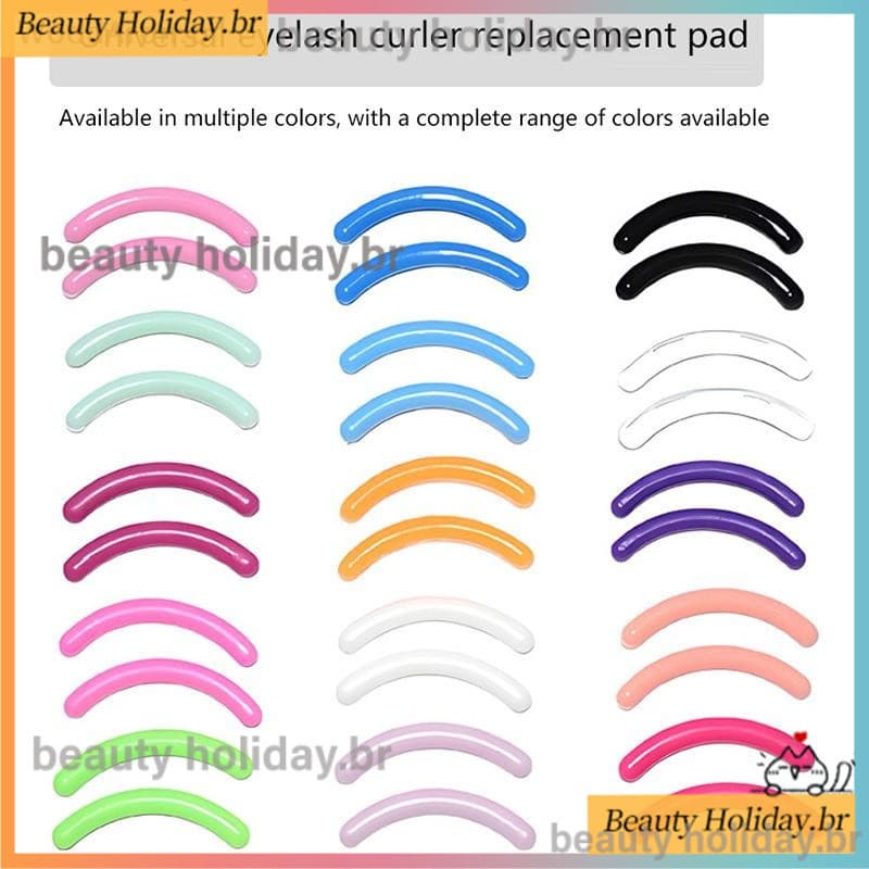 WoodAron Colorido Cílios Modelador Substituir Borracha 30 Pçs/Caixa Preto Branco Azul Elástico Curvador De Substituição