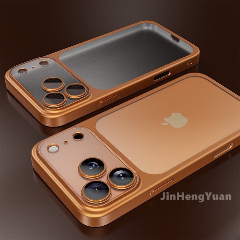 Capa De Telefone Fosca Ultrafina De Última Geração Para iPhone 17 16 15 14 13 Pro Max 17Air Com Filme De Lente Tud