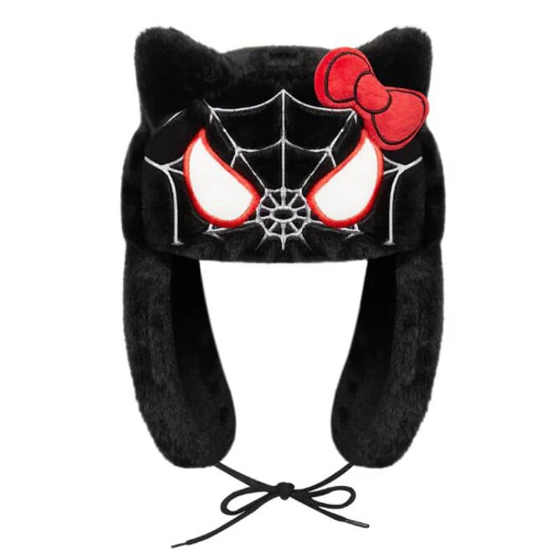Venda Quente Chapéu Ushanka de Inverno Boné Preto Feminino Chapéus de Esqui Femininos Bonés Real She&&**