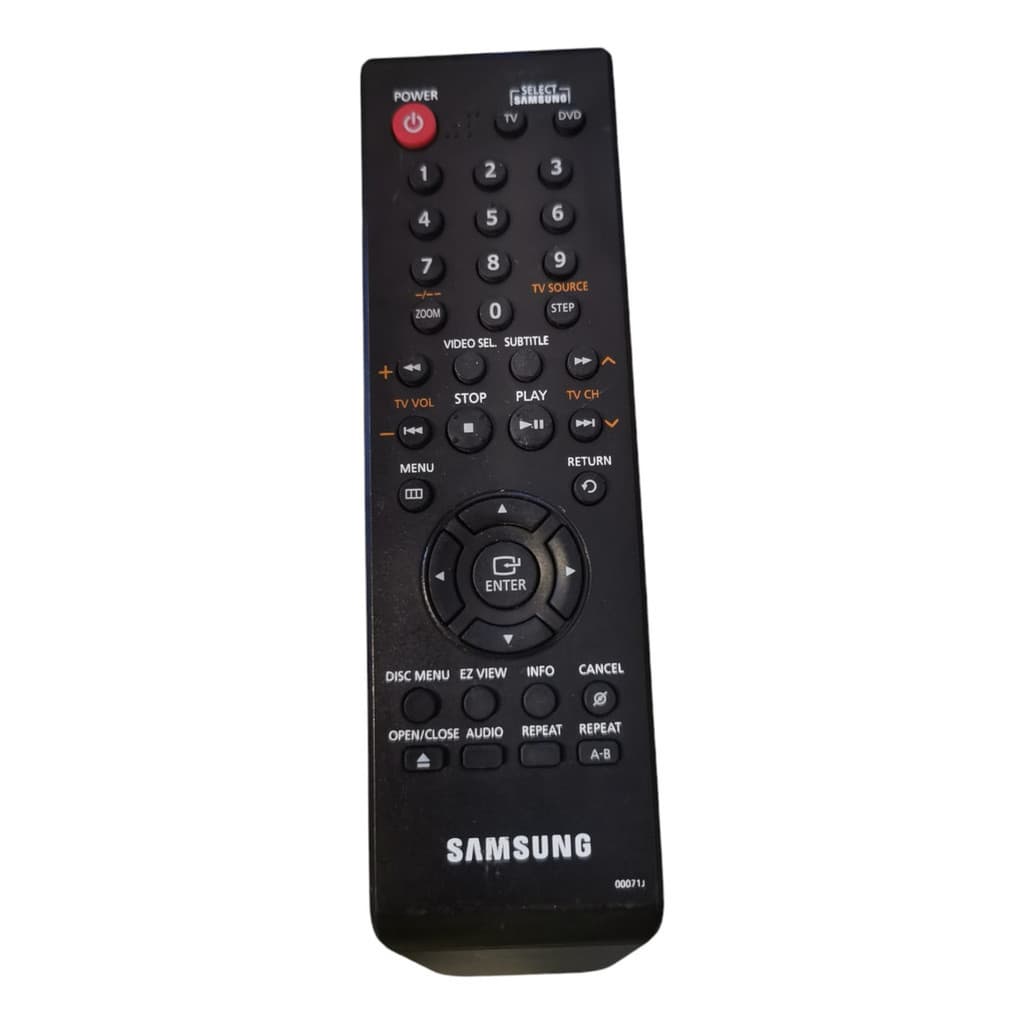 Controle Dvd Samsung 100% Original P465 P185 P360 P370