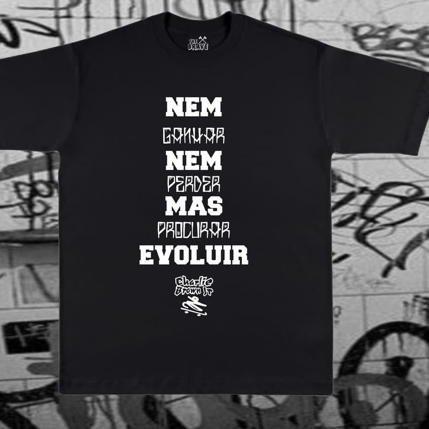 Camiseta Charlie Brown, Camisa Personalizada Fio 30.1 Chorão Frases, Envio Rapido.