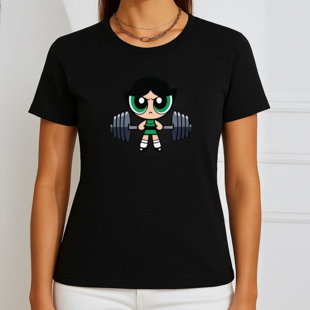 Camiseta Super Poderosas 100% Algodão