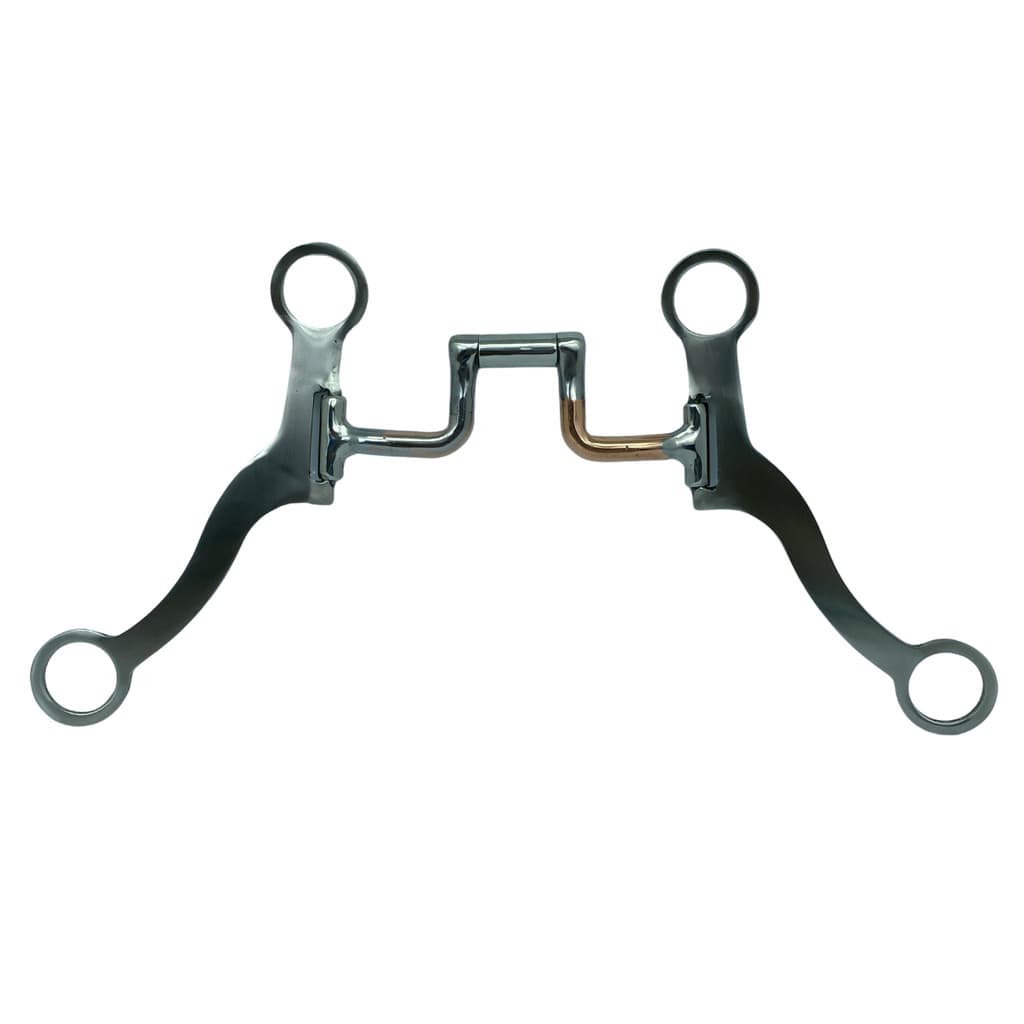 Freio para cavalo levantador de paleta articulado perna leve modelo importado ref. 238 3 tambores trabalho rural doma