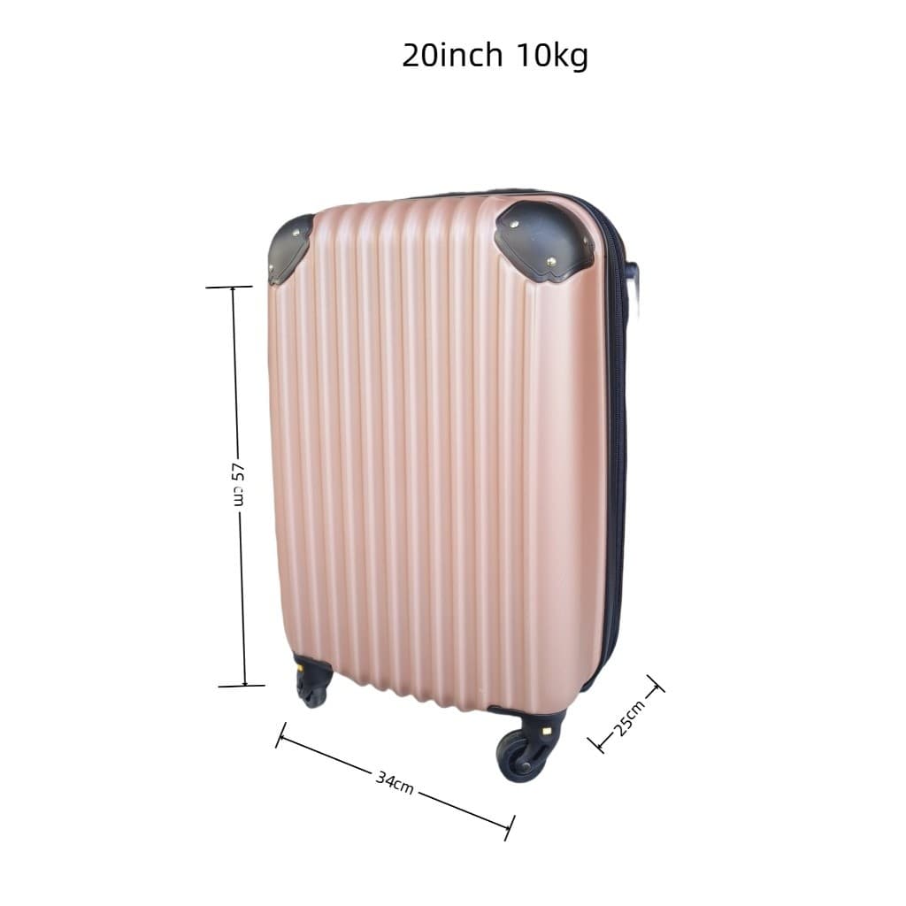 Mala De Bordo 10 kg Viagem jia   Rodinhas 360°modelos Cores  Rosa ouro  rodinha duplo