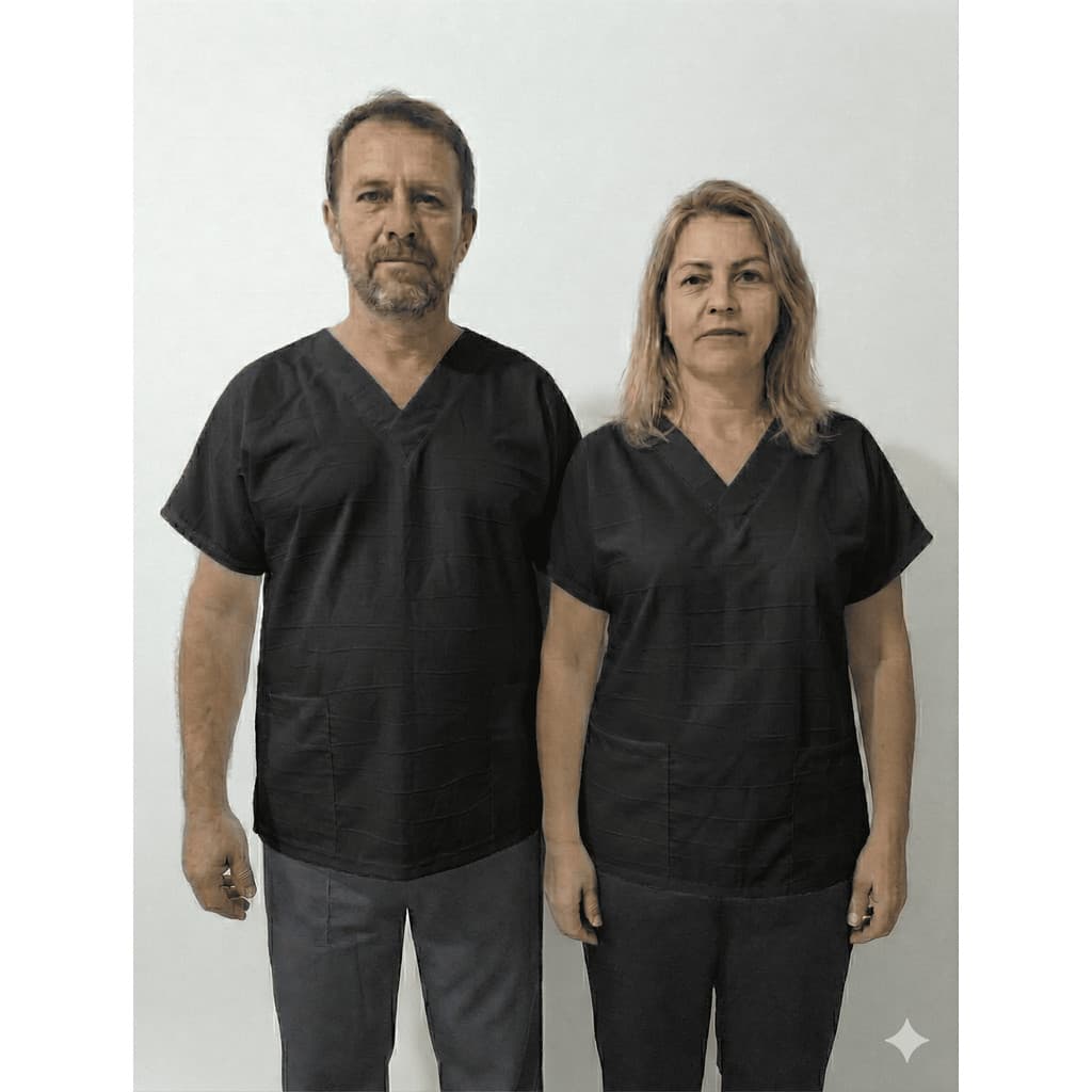 Uniforme Enfermagem Blusa Hospitalar Oxfordine Medicina Odonto