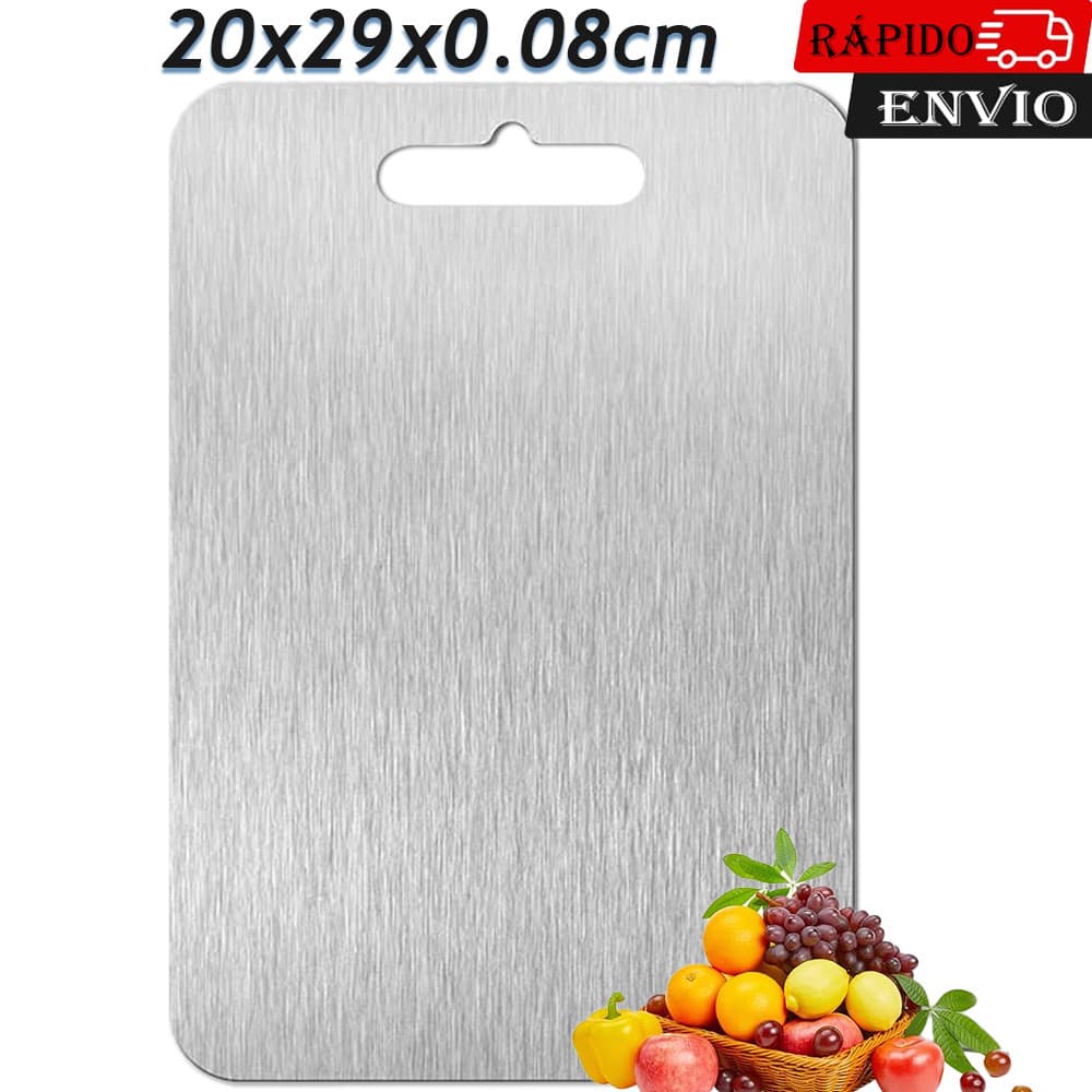 20x29x0.08cm Tábua de Titânio Tábua para Cozinha Tabua de Carne, Tabua de Cozinha, Tabua Corte Tábua Inox de Cortar