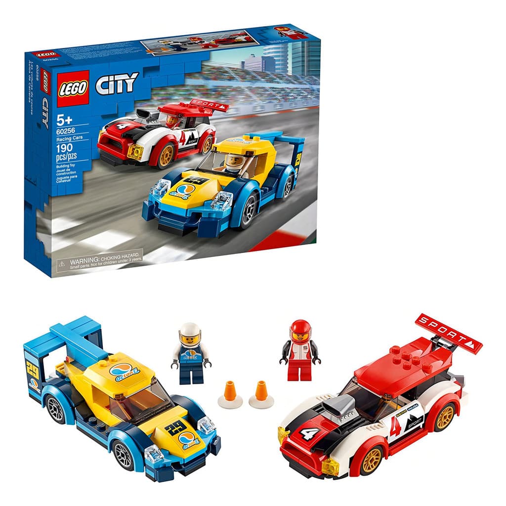Lego City Carros De Corrida 190 Peças - 60256