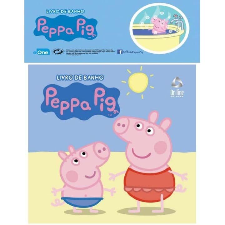 PEPPA PIG - LIVRO DE BANHO