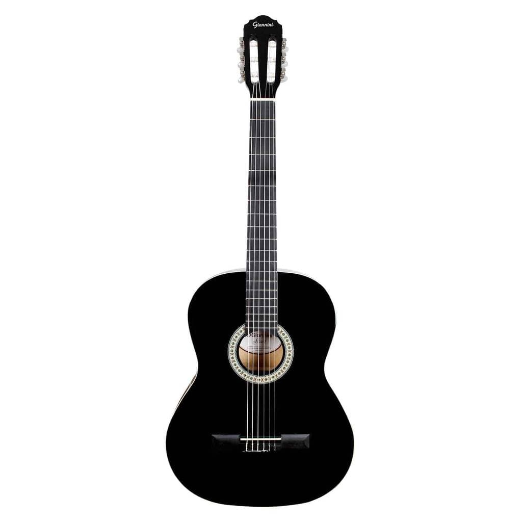 VIOLAO GIANNINI CLASSICO ACÚSTICO ESTUDO NAILON N-14 BLACK