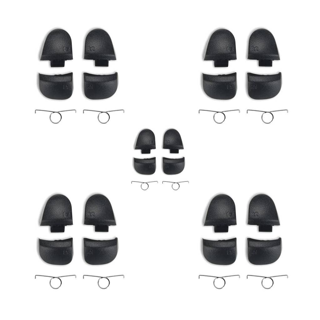 5 Kits Completos de Botões Gatilho BDM-020 V2 Compatíveis com Controle de PlayStation 5 Ps5