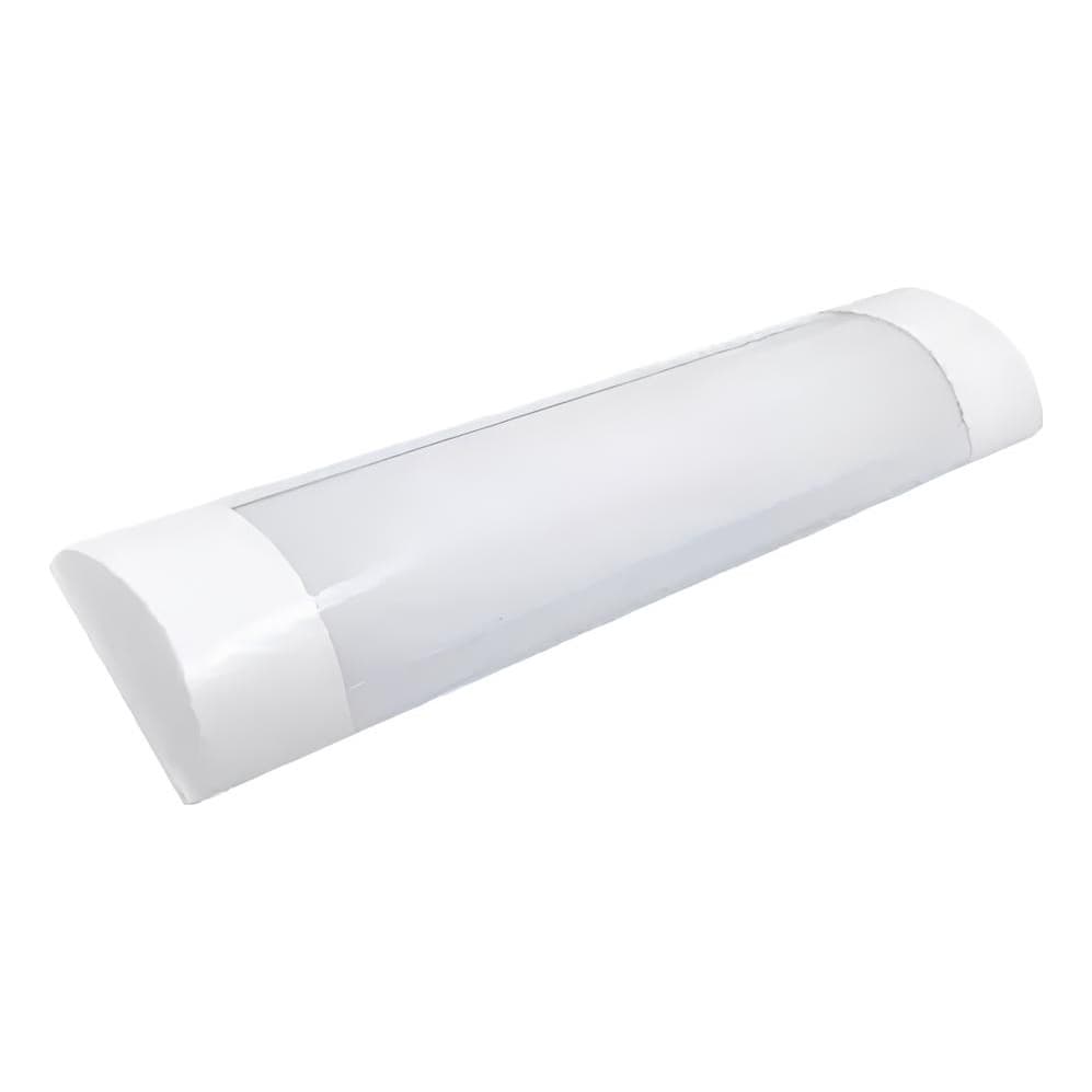 Kit 2 Luminária Led Tubular Sobrepor Slim Linear 30cm 9w Biv