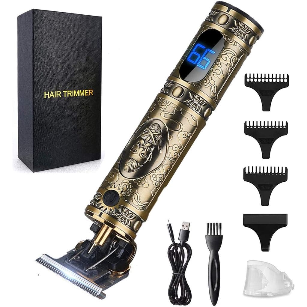 Máquina de Cortar Cabelo RESUXI para Homens, Aparador de Cabelo Barbeiros, Aparador Profissional Sem Fio com Lâmina