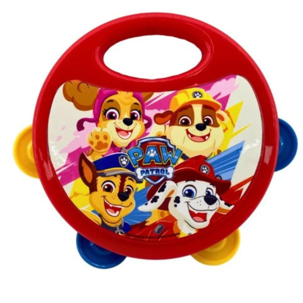 Instrumento  Musical Infantil PANDEIRO PAW PATROL 1916  CANDIDE