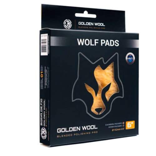 Boina de lã hibrida wolf pads - corte leve 5 POLEGADAS S/INTERFACE