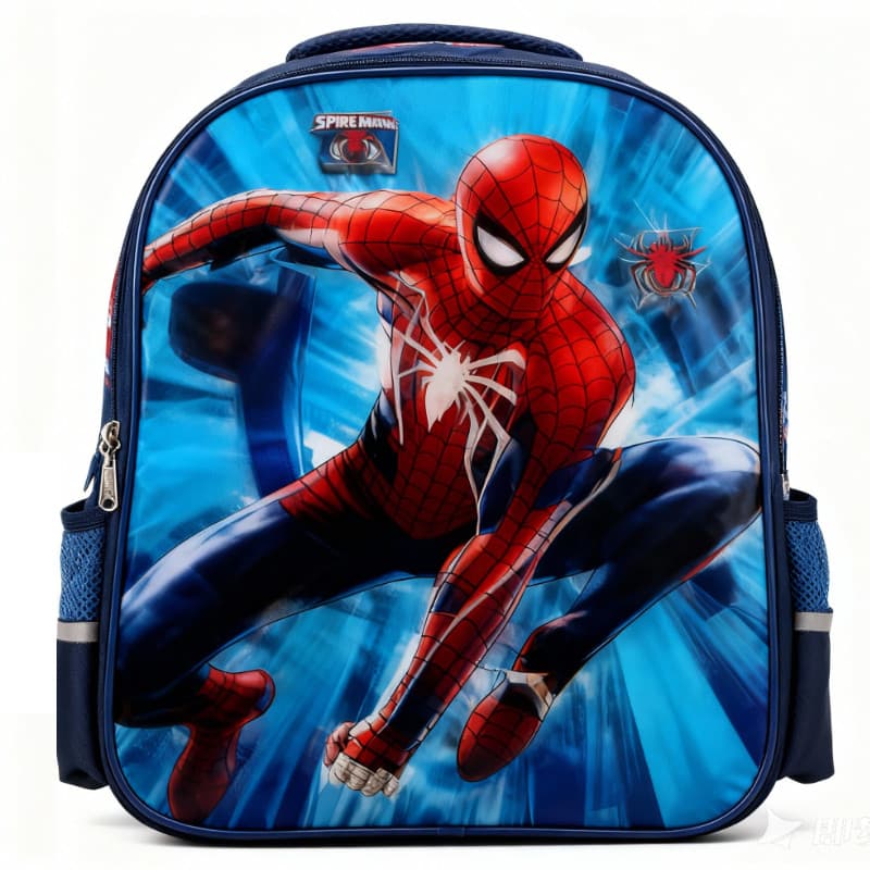 Kit3 Mochila Escolar Infantil Rodinha Lancheira E Estojo Desnho 3D HomenAranha Sonic Impermeável