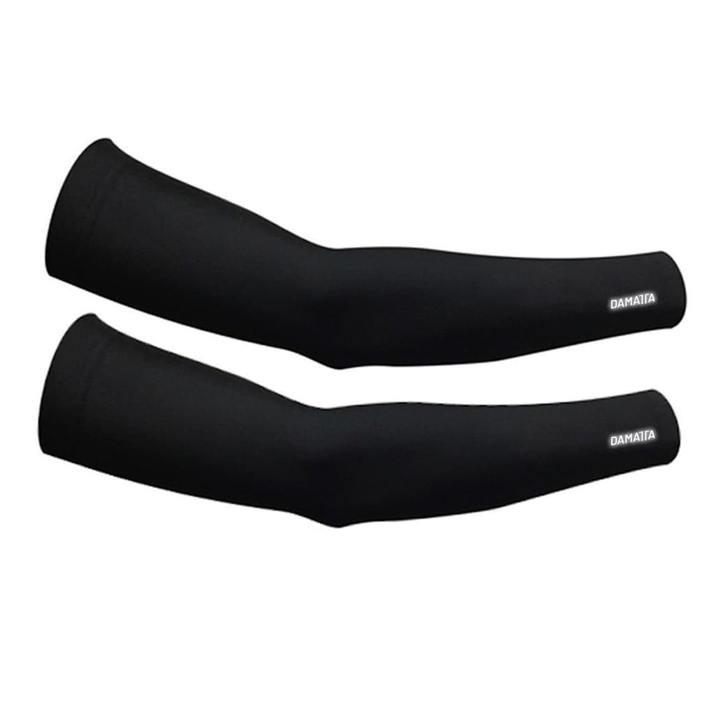 MANGUITO DE CICLISMO E CORRIDA DAMATTA REFLETIVO PRETO
