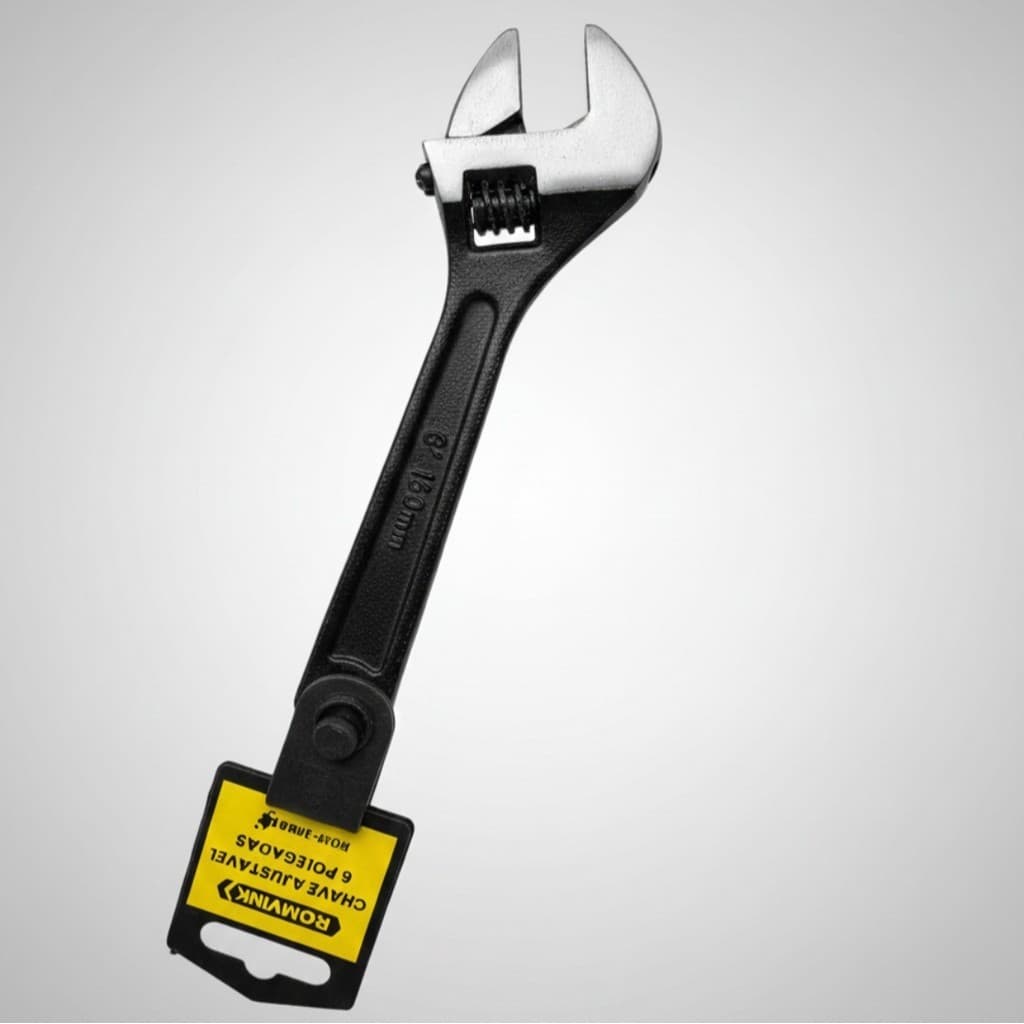 Chave Inglesa 6" 150 mm – Ajustável, Resistente e Ideal para Reparos