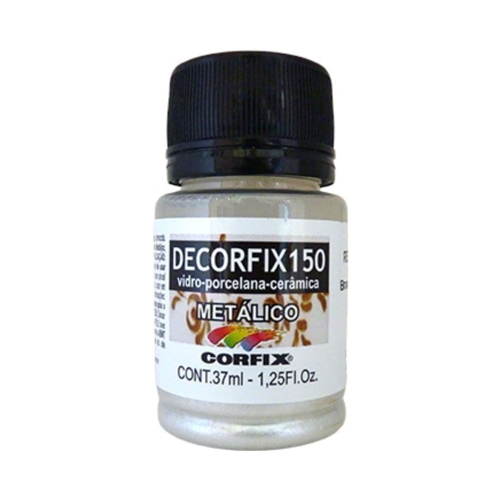 Tinta Decorfix 150 Metálico 37 ML Corfix Ref. 19200
