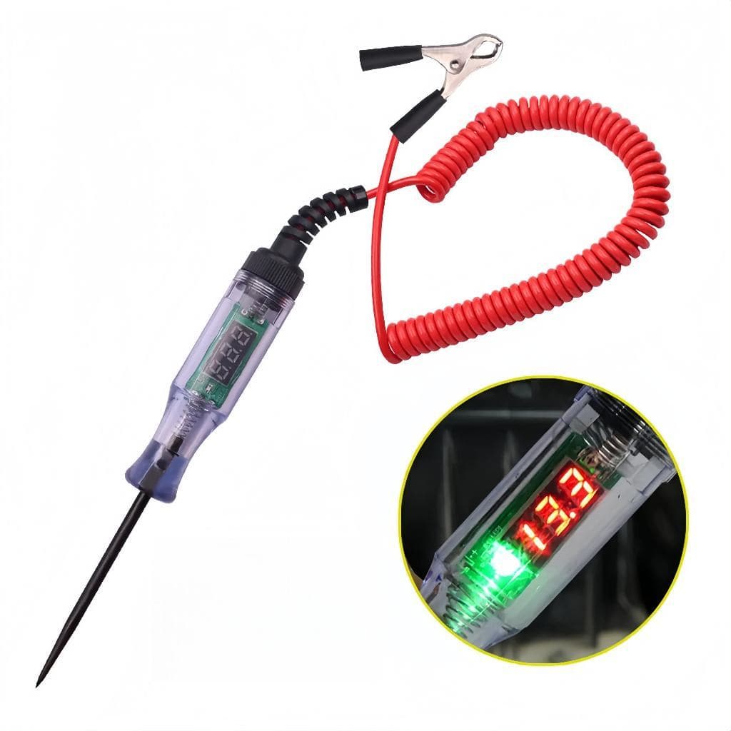 Testador De Circuito De Tensão Para Caminhão De Carro Ferramentas Auto 9V-72V Sonda De Diagnóstico Elétricas Caneta De M