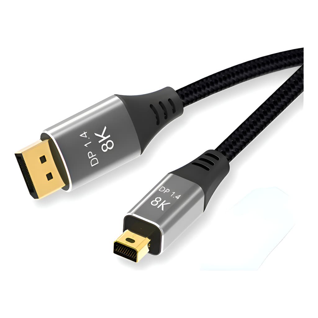 Cabo Displayport To Mini Displayport Thunderbolt 8k 1,80mts