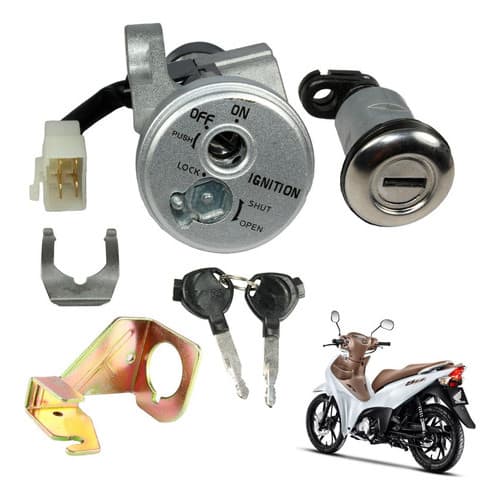 Kit Chave Igniçao Biz 125 2009 2010 2011 2012 2013 2014 2015