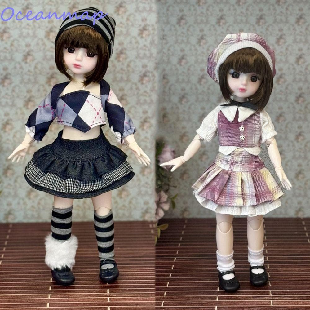 Boneca Com Juntas Removíveis OCEANMAP , Roupas , Olhos 3D , Bjd De 30 Cm , Vestir-Se 30 1/6 Bonecas