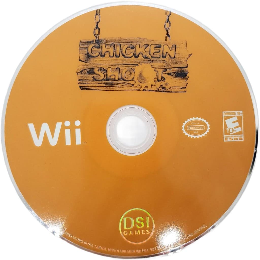 Chicken Shoot Wii Original Midia Fisica Nintendo Jogo Game